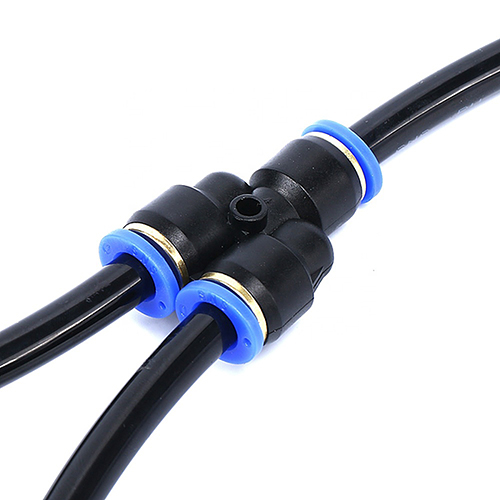 ข้อต่อลม 3 ทางแบบตัววาย SNS SPY Series [Connector Fitting] 3